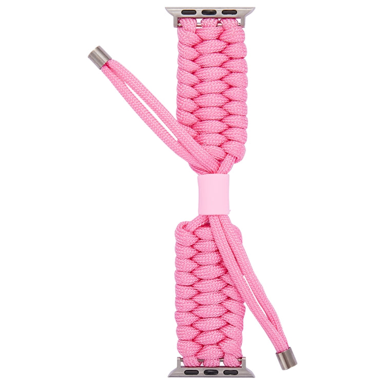 Stretch Plain Silicone Bean Watch Band For Apple Watch SE 44mm(Light Pink) -  by PMC TechLife | Online Shopping South Africa | PMC TechLife