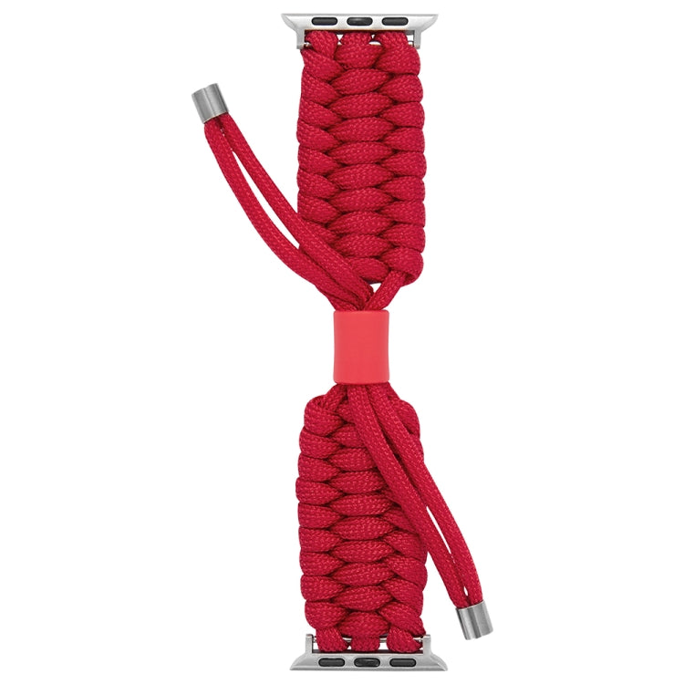 Stretch Plain Silicone Bean Watch Band For Apple Watch 2 42 mm(Red) -  by PMC TechLife | Online Shopping South Africa | PMC TechLife
