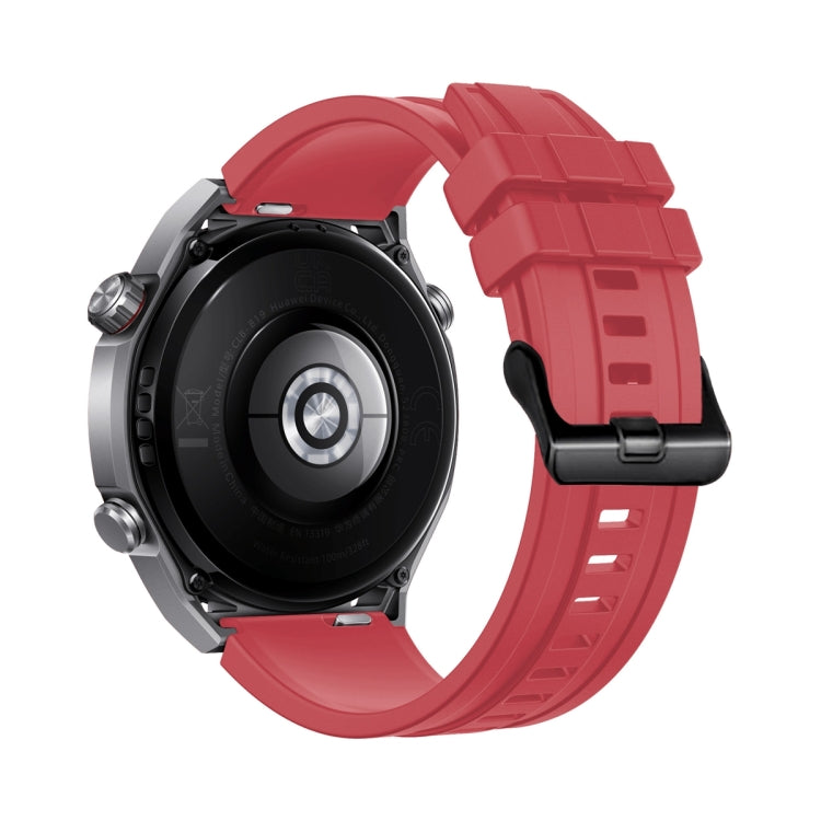 2pcs Regular Style For Huawei Watch Ultimate Silicone Replacement Watch Band(Red) -  by PMC TechLife | Online Shopping South Africa | PMC TechLife