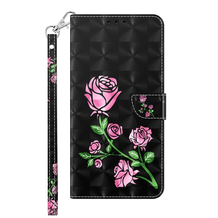 For Xiaomi 12 3D Painted Pattern Leather Phone Case(Rose) - free shipping - PMC TechLife - Order now!