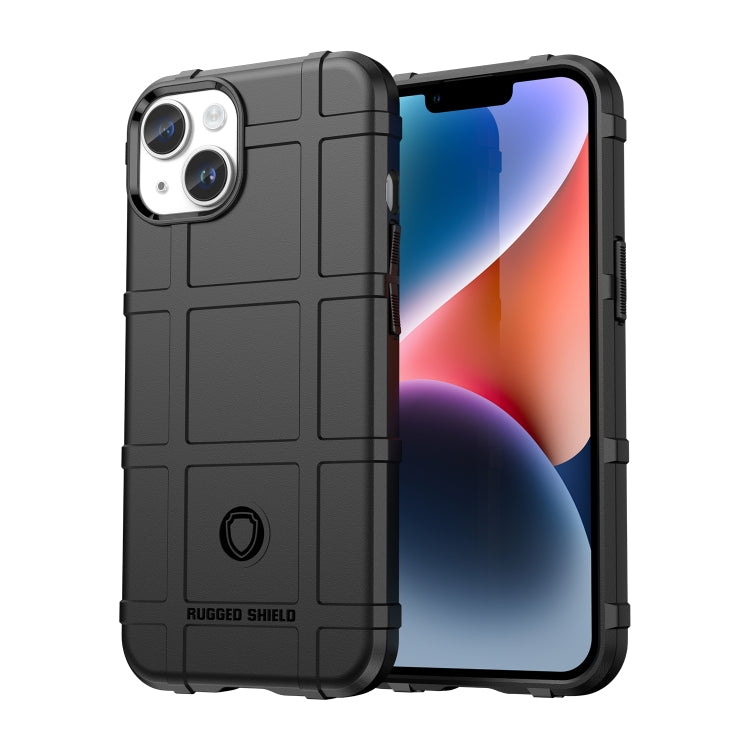 For iPhone 15 Plus Full Coverage Shockproof TPU Phone Case(Black) - iPhone 15 Plus Cases by PMC TechLife | Online Shopping South Africa | PMC TechLife | Buy Now Pay Later Mobicred