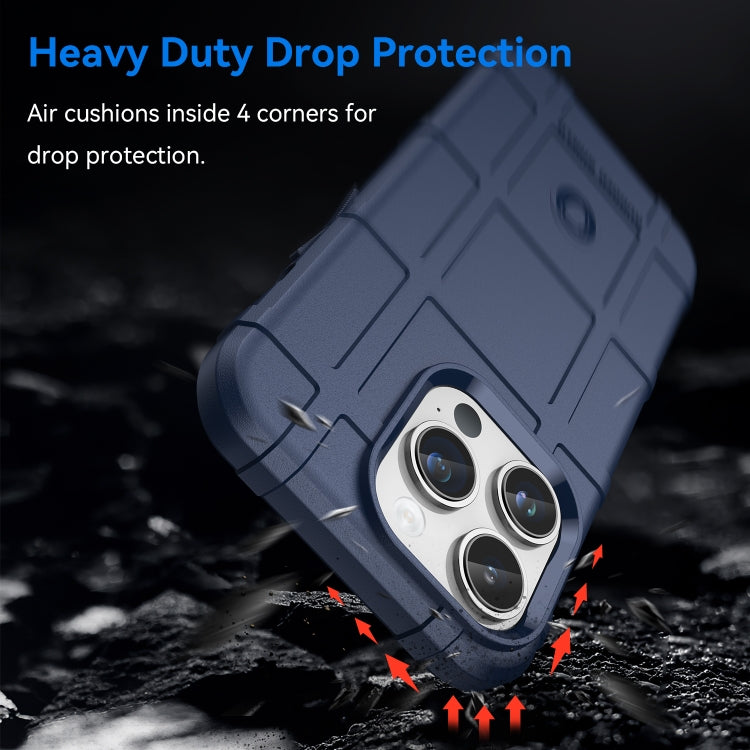 For iPhone 15 Pro Max Full Coverage Shockproof TPU Phone Case(Blue) - free shipping - PMC TechLife - Order now!