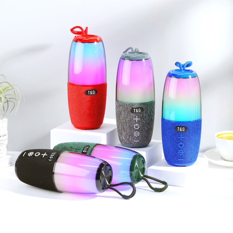 T&G TG644 5W High Power RGB Light Portable Bluetooth Speaker(Black) - free shipping - PMC TechLife - Order now!