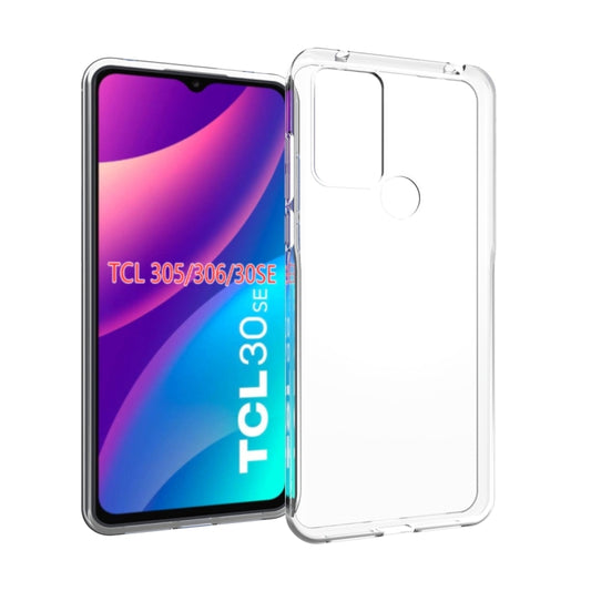 For TCL 305 / 306 / 30 SE Waterproof Texture TPU Phone Case(Transparent) - More Brand by PMC Jewellery | Online Shopping South Africa | PMC Jewellery