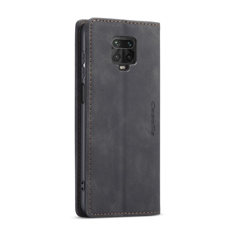 For Xiaomi Redmi Note 9 Pro/Note 9 Pro Max/Note 9s CaseMe 013 Multifunctional Horizontal Flip Leather Case, with Card Slot & Holder & Wallet(Black) - free shipping - PMC TechLife - Order now!