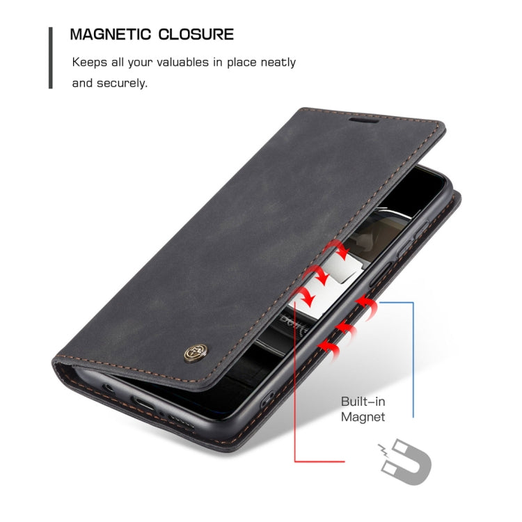 For Xiaomi Redmi Note 9 Pro/Note 9 Pro Max/Note 9s CaseMe 013 Multifunctional Horizontal Flip Leather Case, with Card Slot & Holder & Wallet(Black) - free shipping - PMC TechLife - Order now!