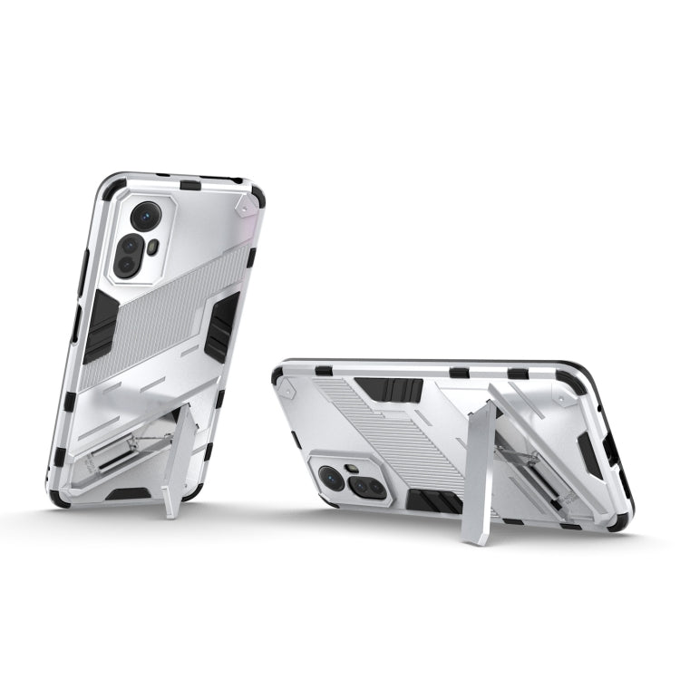 For Xiaomi Redmi Note 12S 4G Punk Armor 2 in 1 PC + TPU Phone Case(White) - free shipping - PMC TechLife - Order now!