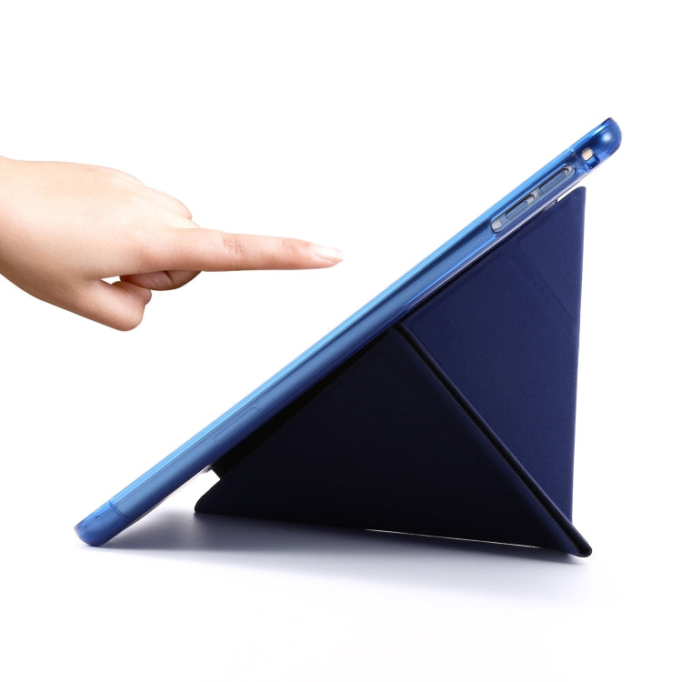 For iPad Mini (2019) Airbag Deformation Horizontal Flip Leather Case with Holder & Pen Holder(Mint Green) - free shipping - PMC TechLife - Order now!