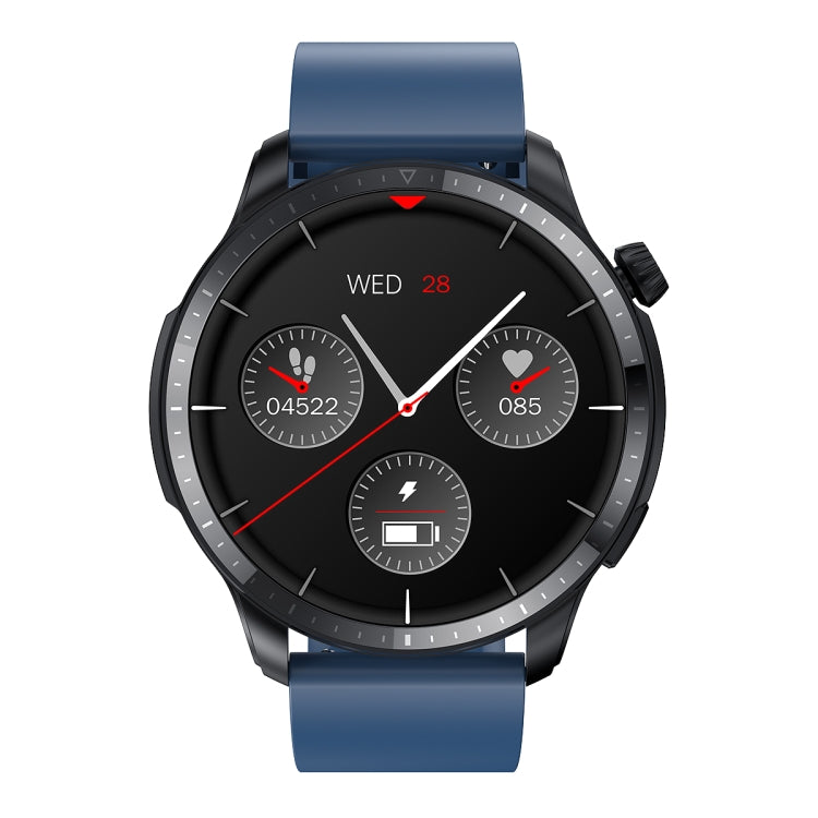 T52 1.39 inch IP67 Waterproof Silicone Band Smart Watch Supports Bluetooth Call / Blood Oxygen / Body Temperature Monitoring(Blue) -  by PMC Jewellery | Online Shopping South Africa | PMC Jewellery