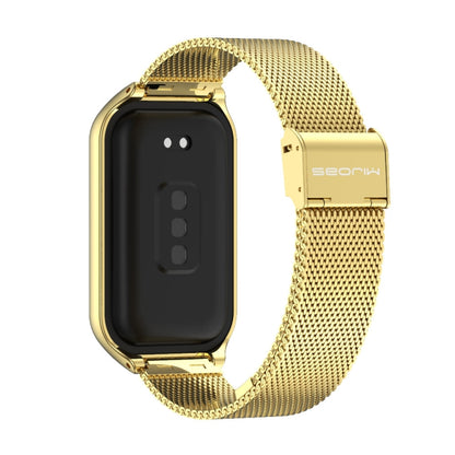 For Redmi Band 2 Mijobs Metal Shell + Milan Buckle Metal Watch Band(Gold) -  by MIJOBS | Online Shopping South Africa | PMC Jewellery