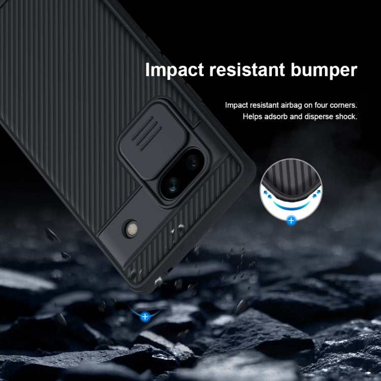 For Google Pixel 7A NILLKIN CamShield Pro PC Phone Case(Blue) - Google Cases by NILLKIN | Online Shopping South Africa | PMC TechLife | Buy Now Pay Later Mobicred