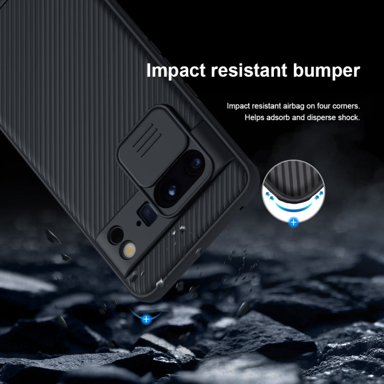 For Google Pixel 8 Pro NILLKIN CamShield Pro PC Phone Case(Green) - Google Cases by NILLKIN | Online Shopping South Africa | PMC TechLife | Buy Now Pay Later Mobicred