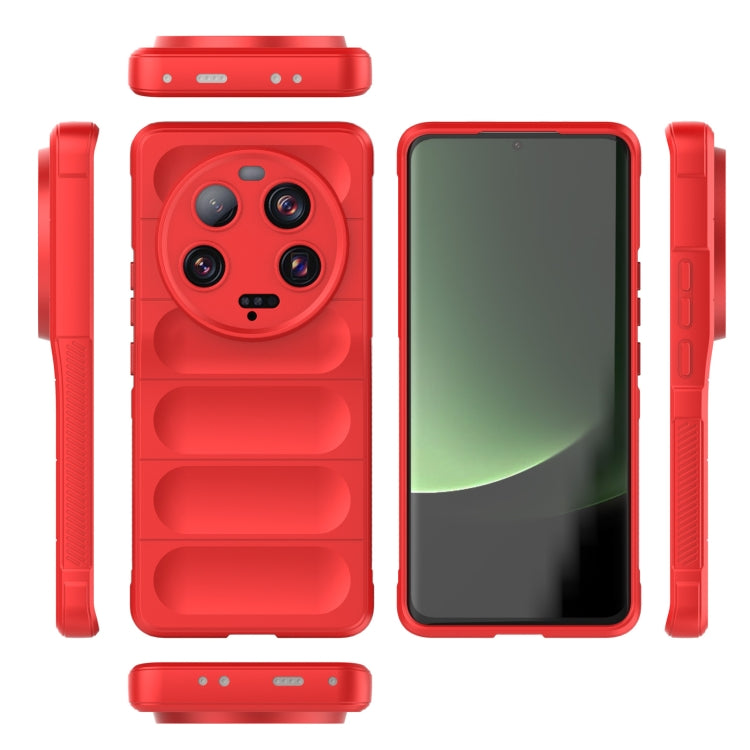 For Xiaomi 13 Ultra Magic Shield TPU + Flannel Phone Case(Dark Green) - free shipping - PMC TechLife - Order now!