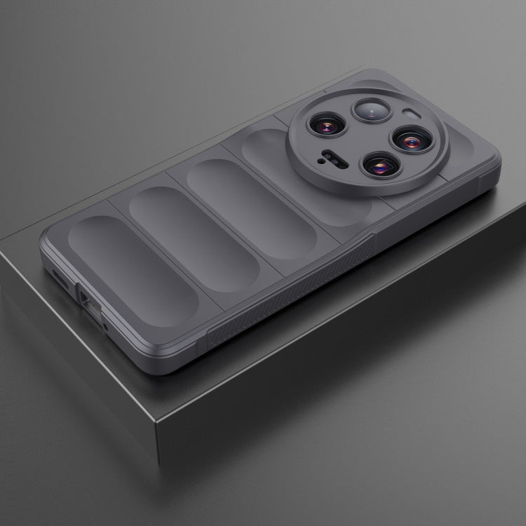 For Xiaomi 13 Ultra Magic Shield TPU + Flannel Phone Case(Dark Grey) - free shipping - PMC TechLife - Order now!