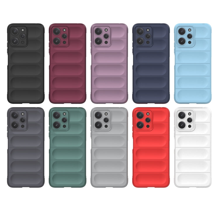 For Xiaomi Redmi 12 4G Magic Shield TPU + Flannel Phone Case(Black) - free shipping - PMC TechLife - Order now!