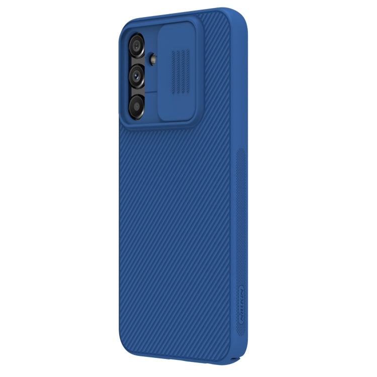 For Samsung Galaxy A24 4G NILLKIN Black Mirror Series Camshield PC Phone Case(Blue) - Galaxy Phone Cases by NILLKIN | Online Shopping South Africa | PMC TechLife | Buy Now Pay Later Mobicred