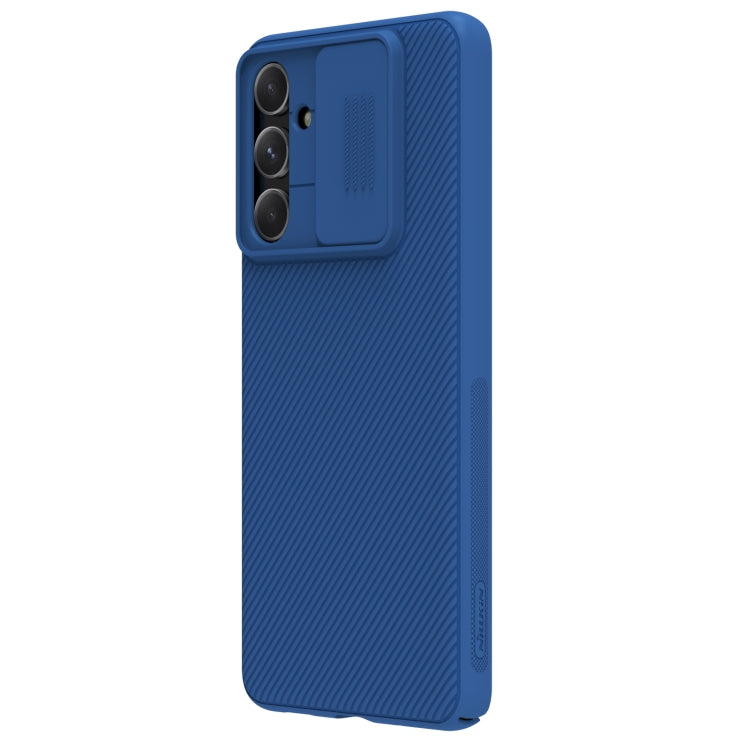 For Samsung Galaxy M54 5G NILLKIN Black Mirror Series Camshield PC Phone Case(Blue) - Galaxy Phone Cases by NILLKIN | Online Shopping South Africa | PMC TechLife | Buy Now Pay Later Mobicred
