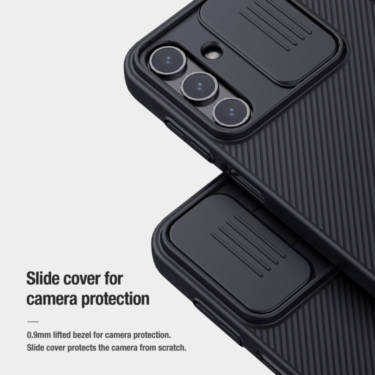 For Samsung Galaxy A15 5G NILLKIN Black Mirror Series Camshield PC Phone Case(Black) - Galaxy Phone Cases by NILLKIN | Online Shopping South Africa | PMC TechLife | Buy Now Pay Later Mobicred
