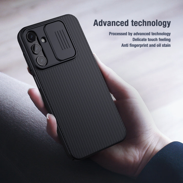 For Samsung Galaxy A15 5G NILLKIN Black Mirror Series Camshield PC Phone Case(Black) - Galaxy Phone Cases by NILLKIN | Online Shopping South Africa | PMC TechLife | Buy Now Pay Later Mobicred