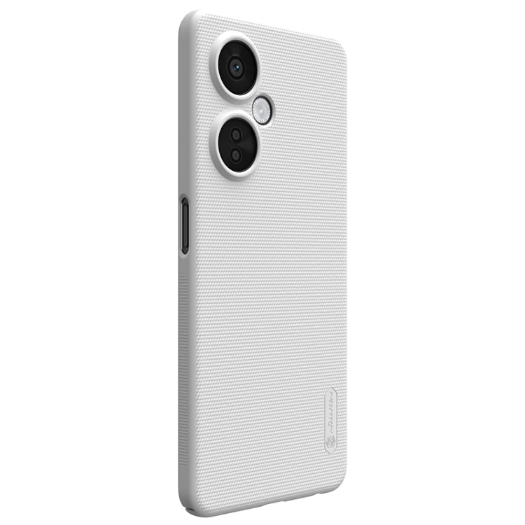 For OnePlus Nord CE 3 Lite NILLKIN Frosted PC Phone Case(White) - free shipping - PMC TechLife - Order now!