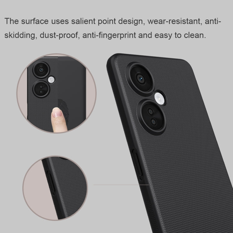 For OnePlus Nord CE 3 Lite NILLKIN Frosted PC Phone Case(White) - free shipping - PMC TechLife - Order now!