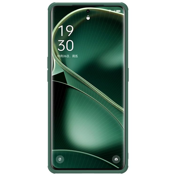 For OPPO Find X6 NILLKIN Frosted Shield Pro PC + TPU Phone Case(Green) - OPPO Cases by NILLKIN | Online Shopping South Africa | PMC TechLife | Buy Now Pay Later Mobicred