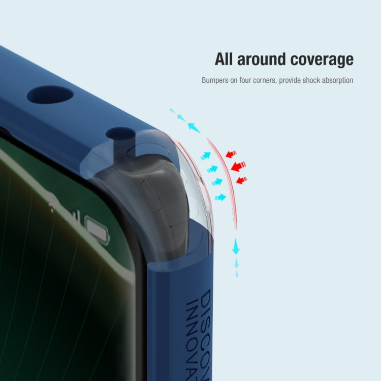 For OPPO Find X6 NILLKIN Frosted Shield Pro PC + TPU Phone Case(Green) - OPPO Cases by NILLKIN | Online Shopping South Africa | PMC TechLife | Buy Now Pay Later Mobicred