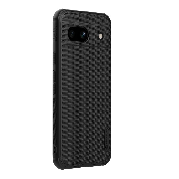 For Google Pixel 8a NILLKIN Frosted Shield Pro PC + TPU Phone Case(Black) - Google Cases by NILLKIN | Online Shopping South Africa | PMC Jewellery