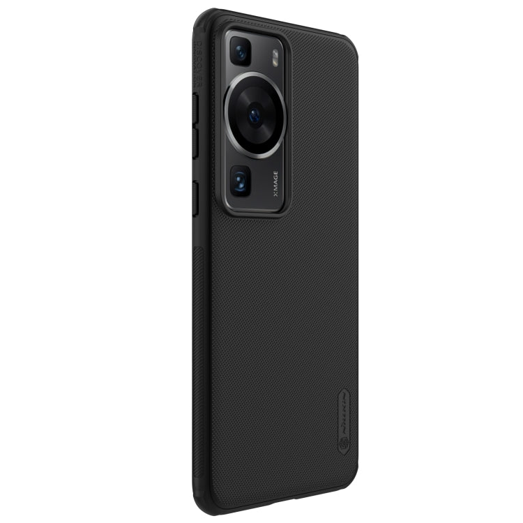 For Huawei P60 Pro / P60 NILLKIN Frosted Shield Pro PC + TPU Phone Case(Black) - Huawei Cases by NILLKIN | Online Shopping South Africa | PMC Jewellery