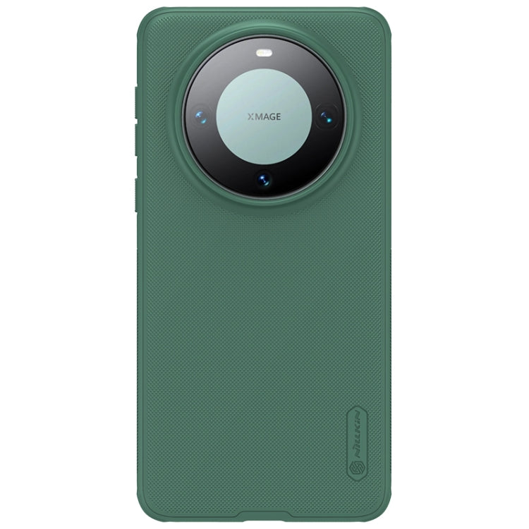 For Huawei Mate 60 Pro NILLKIN Frosted Shield Pro PC + TPU Phone Case(Green) - Huawei Cases by NILLKIN | Online Shopping South Africa | PMC Jewellery
