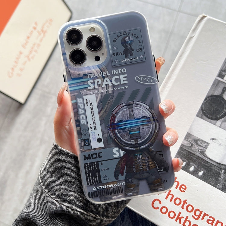 For iPhone 11 Dual-side IMD Astronaut Frosted Phone Case(Blue Grey) - free shipping - PMC TechLife - Order now!