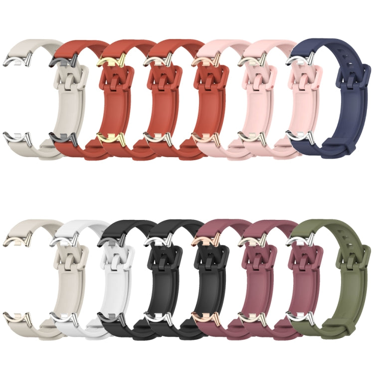 For Xiaomi Mi Band 8 / 9 / 9 NFC Mijobs Silicone Breathable Watch Band(Midnight Blue+Silver) - Watch Bands by MIJOBS | Online Shopping South Africa | PMC TechLife | Buy Now Pay Later Mobicred