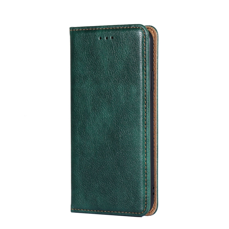 For Xiaomi 13 Ultra 5G Gloss Oil Solid Color Magnetic Leather Phone Case(Green) - free shipping - PMC TechLife - Order now!