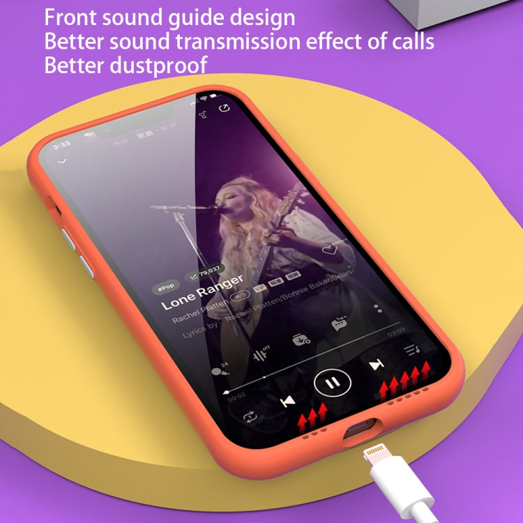 For iPhone 13 Color Frame 2 in 1 Hollow Cooling Phone Case(Mint Green) - free shipping - PMC TechLife - Order now!