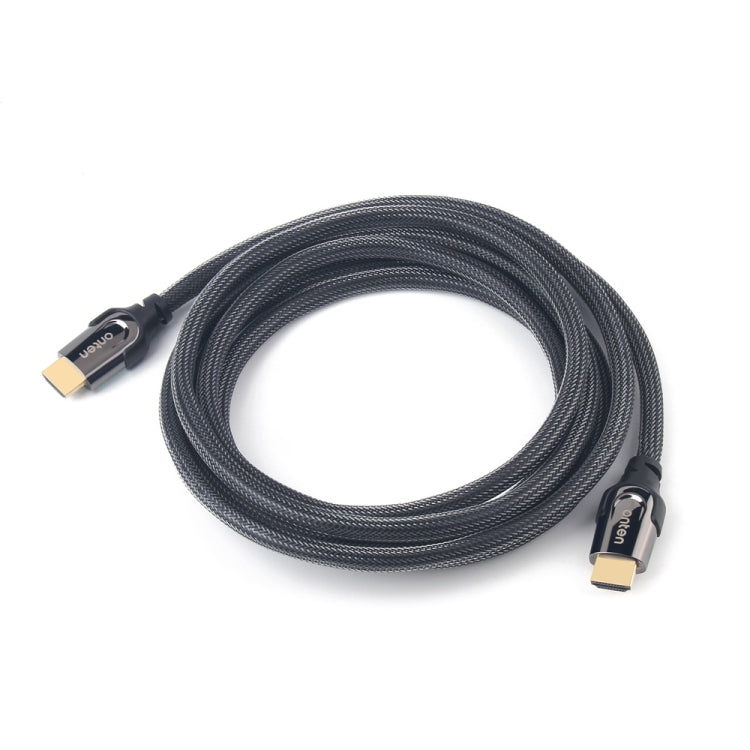 Onten HD180 HDMI 2.1 Version 8K HD Audio Cable, Length:2m(Black) - Cable by Onten | Online Shopping South Africa | PMC Jewellery | Buy Now Pay Later Mobicred