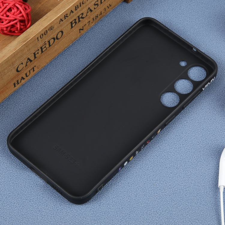 For Samsung Galaxy S20 FE Astronaut Pattern Silicone Straight Edge Phone Case(Lovely Astronaut-Black) - free shipping - PMC TechLife - Order now!