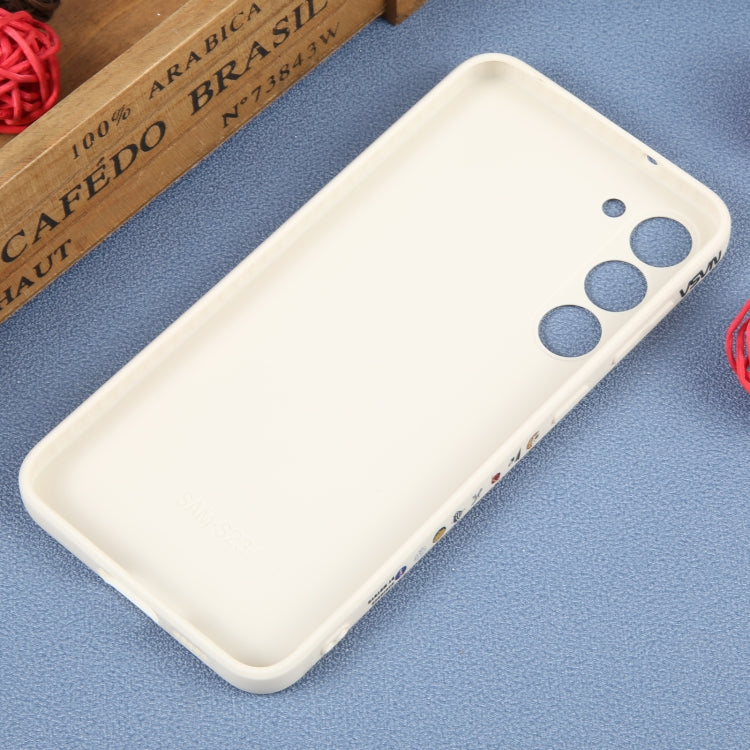 For Samsung Galaxy S20 FE Astronaut Pattern Silicone Straight Edge Phone Case(Lovely Astronaut-White) - free shipping - PMC TechLife - Order now!