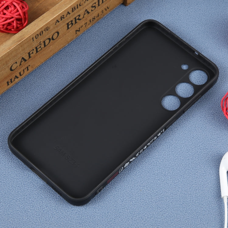 For Samsung Galaxy A20 / A30 Astronaut Pattern Silicone Straight Edge Phone Case(Flying Astronaut-Black) - free shipping - PMC TechLife - Order now!