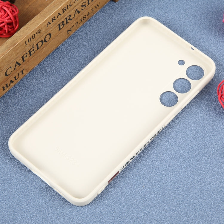 For Samsung Galaxy A03 164mm Astronaut Pattern Silicone Straight Edge Phone Case(Flying Astronaut-White) - free shipping - PMC TechLife - Order now!