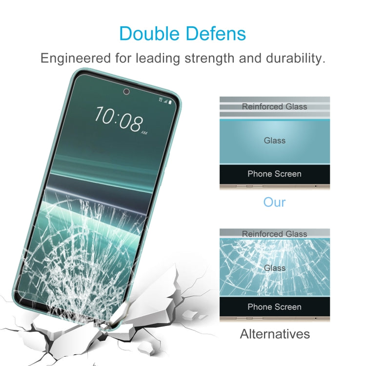 For HTC U23 10pcs 0.26mm 9H 2.5D Tempered Glass Film - For HTC by PMC TechLife | Online Shopping South Africa | PMC TechLife | Buy Now Pay Later Mobicred