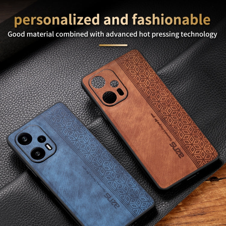 For Xiaomi Redmi Note 12 Turbo / Poco F5 AZNS 3D Embossed Skin Feel Phone Case(Black) - free shipping - PMC TechLife - Order now!