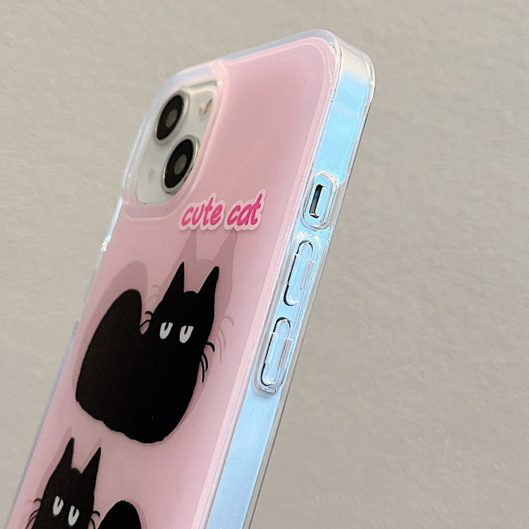 For iPhone 12 IMD Cute Animal Pattern Phone Case(Cat) - free shipping - PMC TechLife - Order now!