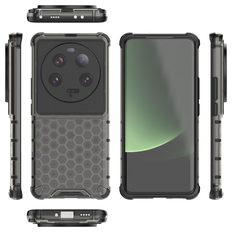 For Xiaomi 13 Ultra Shockproof Honeycomb PC + TPU Phone Case(Black) - free shipping - PMC TechLife - Order now!