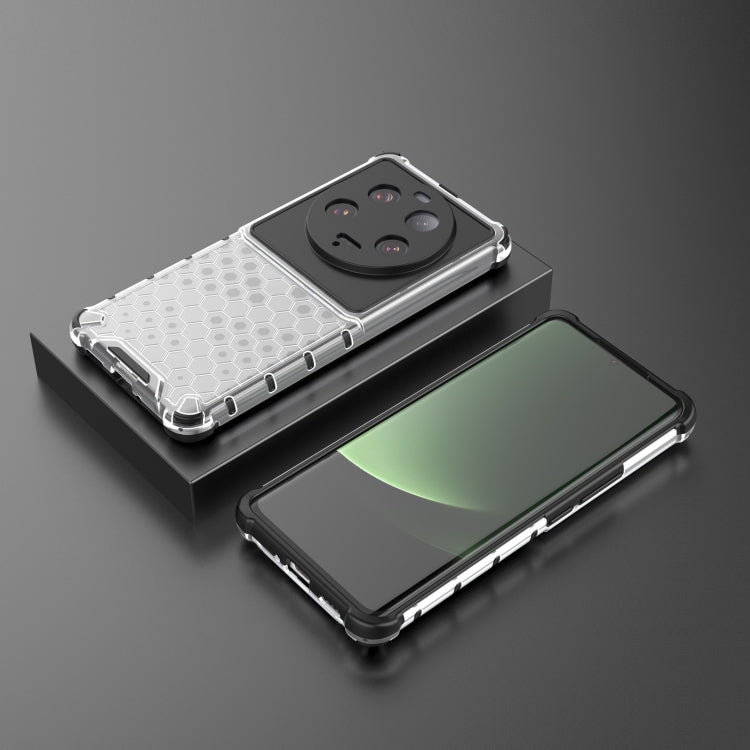 For Xiaomi 13 Ultra Shockproof Honeycomb PC + TPU Phone Case(Black) - free shipping - PMC TechLife - Order now!