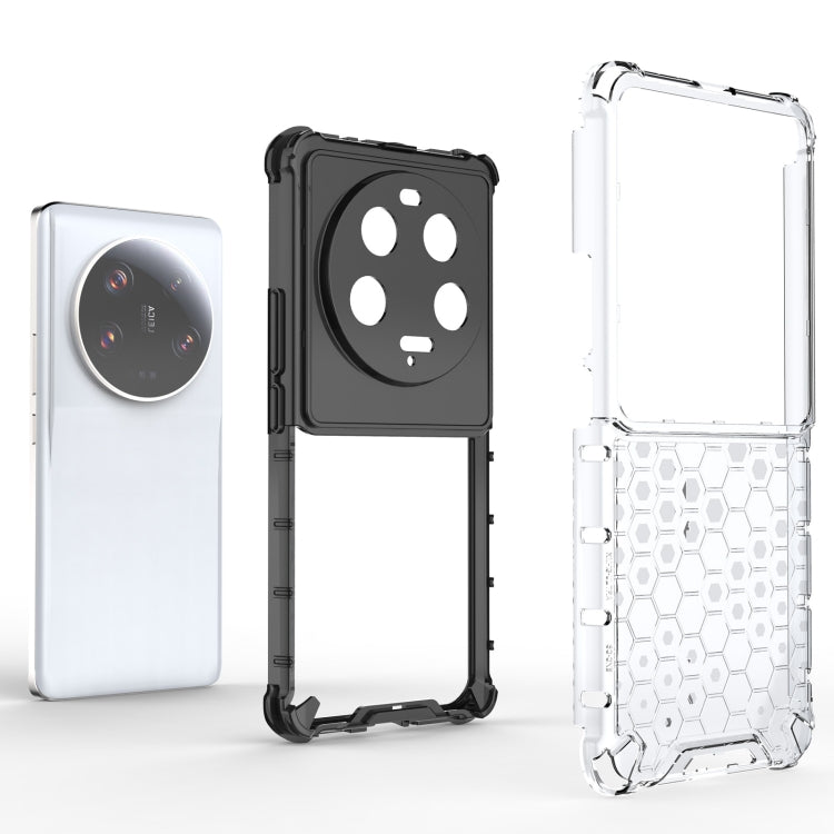 For Xiaomi 13 Ultra Shockproof Honeycomb PC + TPU Phone Case(Black) - free shipping - PMC TechLife - Order now!