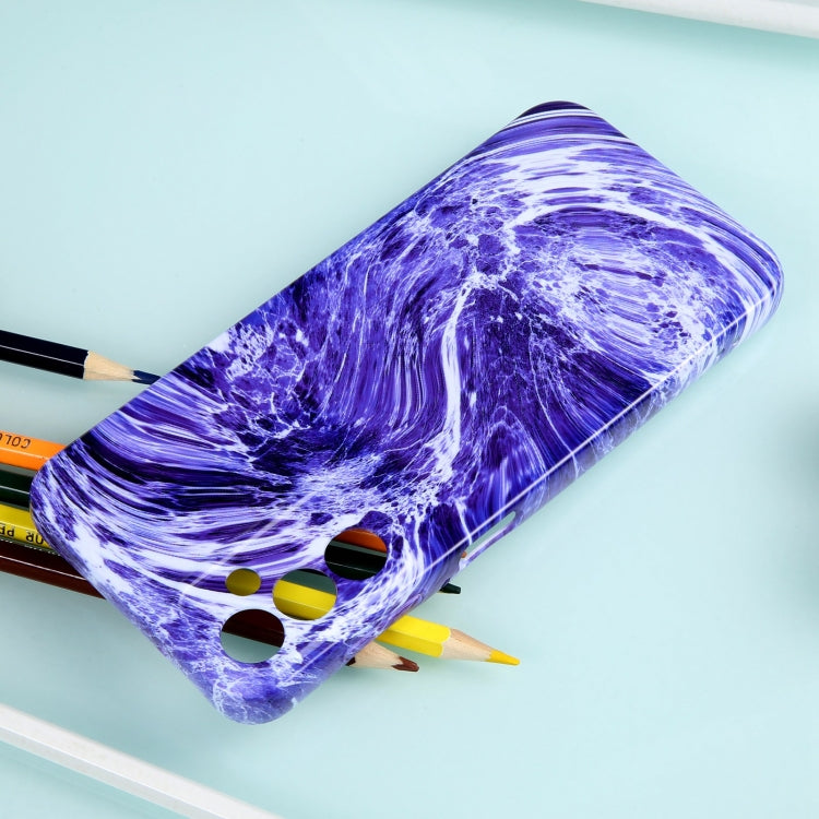 For Samsung Galaxy S23 Ultra 5G Marble Pattern Phone Case(Purple White) - free shipping - PMC TechLife - Order now!