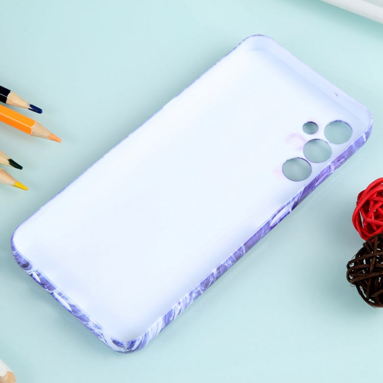 For Samsung Galaxy S22 Ultra 5G Marble Pattern Phone Case(Purple White) - free shipping - PMC TechLife - Order now!