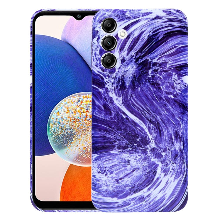 For Samsung Galaxy A14 Marble Pattern Phone Case(Purple White) - free shipping - PMC TechLife - Order now!
