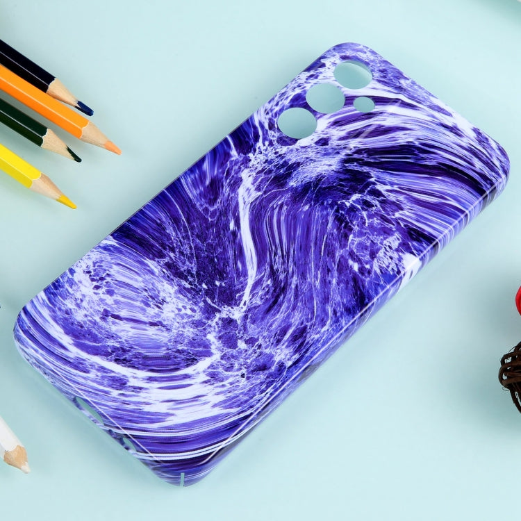 For Samsung Galaxy A54 Marble Pattern Phone Case(Purple White) - free shipping - PMC TechLife - Order now!