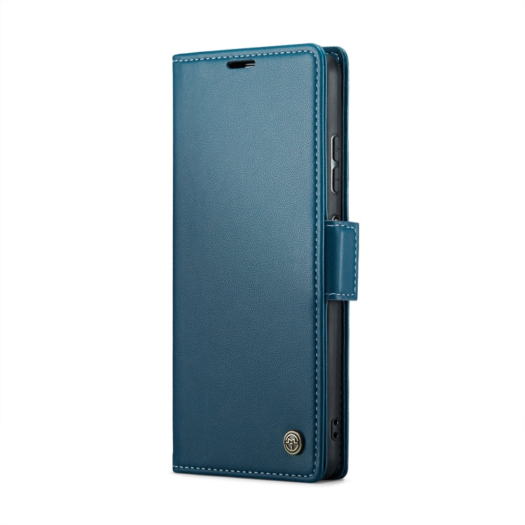 For Xiaomi Redmi Note 12 Pro+ 5G Global CaseMe 023 Butterfly Buckle Litchi Texture RFID Anti-theft Leather Phone Case(Blue) - Note 12 Pro+ Cases by CaseMe | Online Shopping South Africa | PMC Jewellery